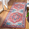 Safavieh Tucson TSN101 Red / Blue Machine Washable Area Rug