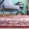 Safavieh Tucson TSN101 Red / Blue Machine Washable Area Rug