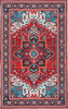 Safavieh Tucson TSN101 Red / Blue Machine Washable Area Rug