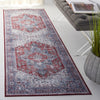 Safavieh Tucson TSN101 Red / Navy Machine Washable Area Rug