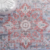 Safavieh Tucson TSN102 Grey Blue / Rust Machine Washable Area Rug