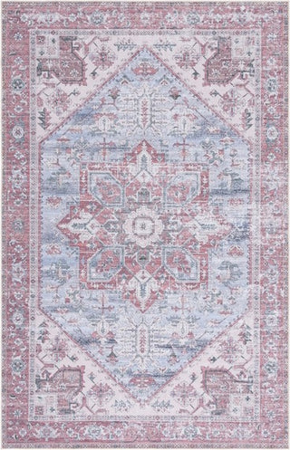 Safavieh Tucson TSN102 Grey Blue / Rust Machine Washable Area Rug