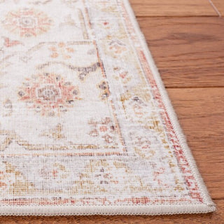 Safavieh Tucson TSN105 Light Grey / Rust Machine Washable Area Rug