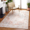 Safavieh Tucson TSN105 Light Grey / Rust Machine Washable Area Rug