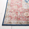 Safavieh Tucson TSN105 Navy / Rust Machine Washable Area Rug