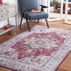 Safavieh Tucson TSN106 Burgundy / Beige Machine Washable Area Rug