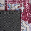 Safavieh Tucson TSN106 Burgundy / Beige Machine Washable Area Rug