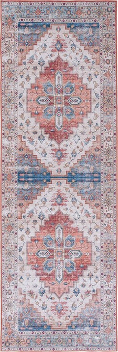 Safavieh Tucson TSN109 Beige / Blue Machine Washable Area Rug