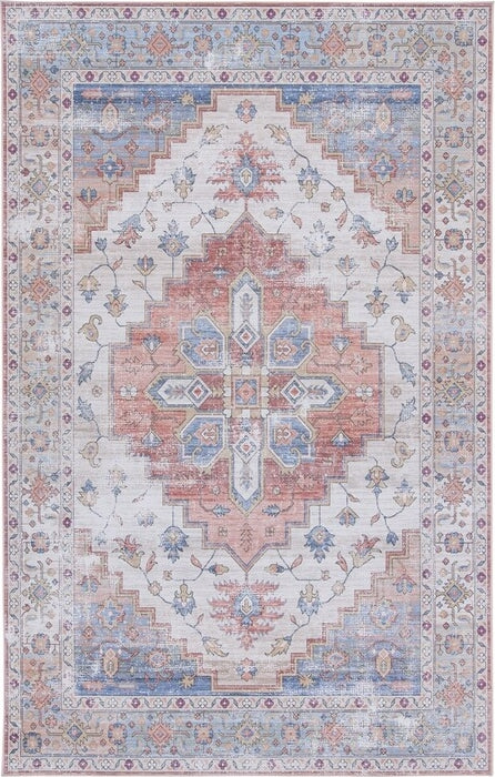 Safavieh Tucson TSN109 Beige / Blue Machine Washable Area Rug