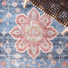 Safavieh Tucson TSN110 Blue / Rust Machine Washable Area Rug