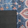 Safavieh Tucson TSN110 Blue / Rust Machine Washable Area Rug