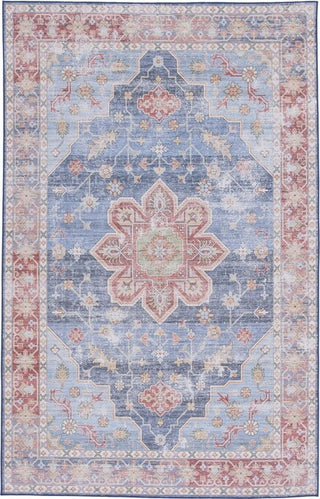 Safavieh Tucson TSN110 Blue / Rust Machine Washable Area Rug