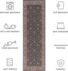 Safavieh Tucson TSN111 Dark Grey / Beige Machine Washable Area Rug