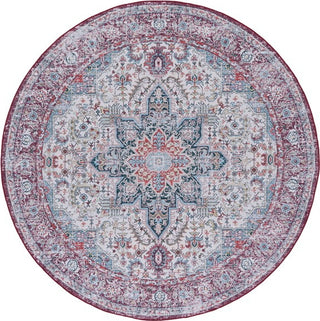 Safavieh Tucson TSN113 Ivory / Red Machine Washable Area Rug