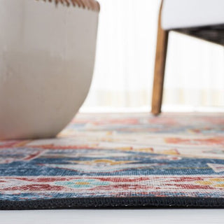 Safavieh Tucson TSN116 Blue / Rust Machine Washable Area Rug