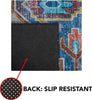 Safavieh Tucson TSN116 Blue / Rust Machine Washable Area Rug