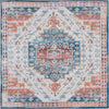 Safavieh Tucson TSN116 Blue / Rust Machine Washable Area Rug