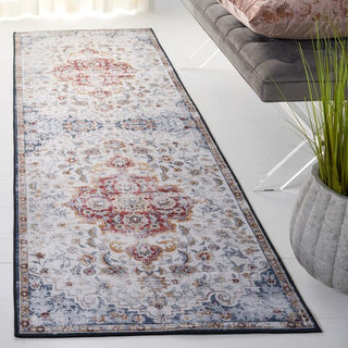 Safavieh Tucson TSN117 Grey / Rust Machine Washable Area Rug