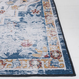 Safavieh Tucson TSN117 Grey / Rust Machine Washable Area Rug