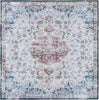 Safavieh Tucson TSN117 Grey / Rust Machine Washable Area Rug