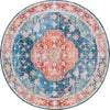 Safavieh Tucson TSN119 Rust / Blue Machine Washable Area Rug