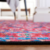 Safavieh Tucson TSN121 Navy / Red Machine Washable Area Rug