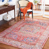 Safavieh Tucson TSN122 Rose / Beige Machine Washable Area Rug