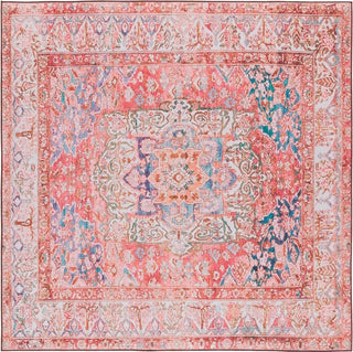 Safavieh Tucson TSN122 Rose / Beige Machine Washable Area Rug