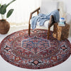 Safavieh Tucson TSN126 Rust / Blue Machine Washable Area Rug