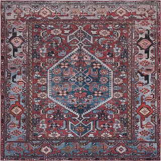 Safavieh Tucson TSN126 Rust / Blue Machine Washable Area Rug