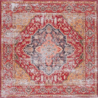 Safavieh Tucson TSN131 Rust / Gold Machine Washable Area Rug