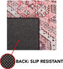 Safavieh Tucson TSN132 Beige / Red Machine Washable Area Rug