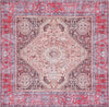 Safavieh Tucson TSN132 Beige / Red Machine Washable Area Rug