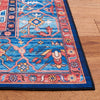 Safavieh Tucson TSN133 Rust / Blue Machine Washable Area Rug