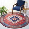 Safavieh Tucson TSN133 Rust / Blue Machine Washable Area Rug