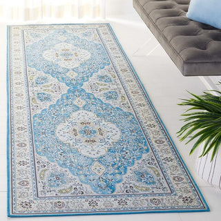 Safavieh Tucson TSN136 Turquoise / Beige Machine Washable Area Rug