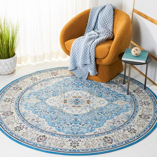 Safavieh Tucson TSN136 Turquoise / Beige Machine Washable Area Rug