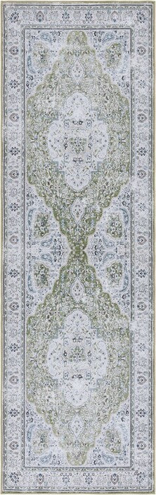 Safavieh Tucson TSN136 Green / Beige Machine Washable Area Rug