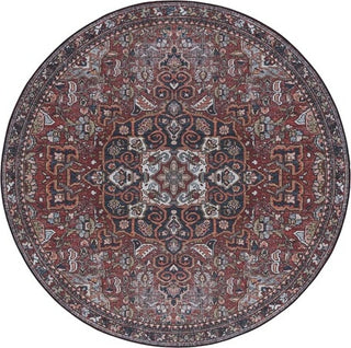 Safavieh Tucson TSN138 Red / Blue Machine Washable Area Rug