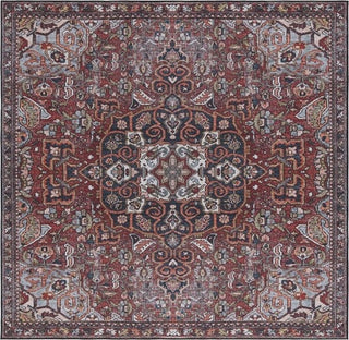 Safavieh Tucson TSN138 Red / Blue Machine Washable Area Rug