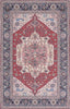 Safavieh Tucson TSN139 Red / Navy Machine Washable Area Rug