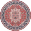 Safavieh Tucson TSN139 Red / Navy Machine Washable Area Rug