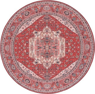 Safavieh Tucson TSN139 Red / Pink Machine Washable Area Rug