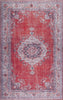 Safavieh Tucson TSN140 Red / Beige Machine Washable Area Rug