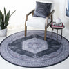 Safavieh Tucson TSN142 Black / Beige Machine Washable Area Rug