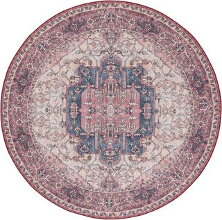 Safavieh Tucson TSN143 Beige / Pink Machine Washable Area Rug