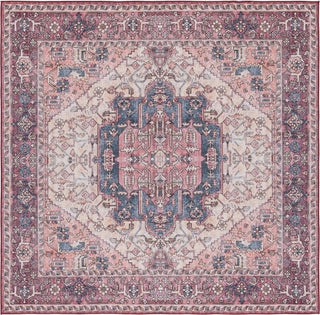 Safavieh Tucson TSN143 Beige / Pink Machine Washable Area Rug