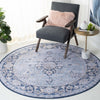 Safavieh Tucson TSN147 Light Blue / Navy Machine Washable Area Rug