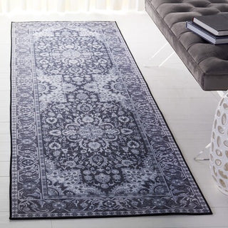 Safavieh Tucson TSN147 Black / Beige Machine Washable Area Rug