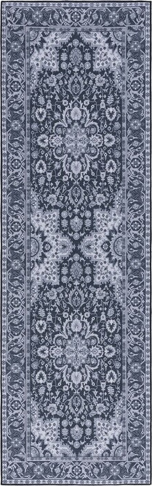 Safavieh Tucson TSN147 Black / Beige Machine Washable Area Rug